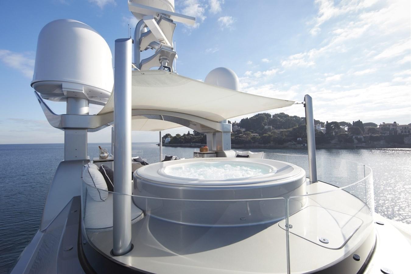 a boat on the water aboard LADY VICTORIA Yacht for Sale