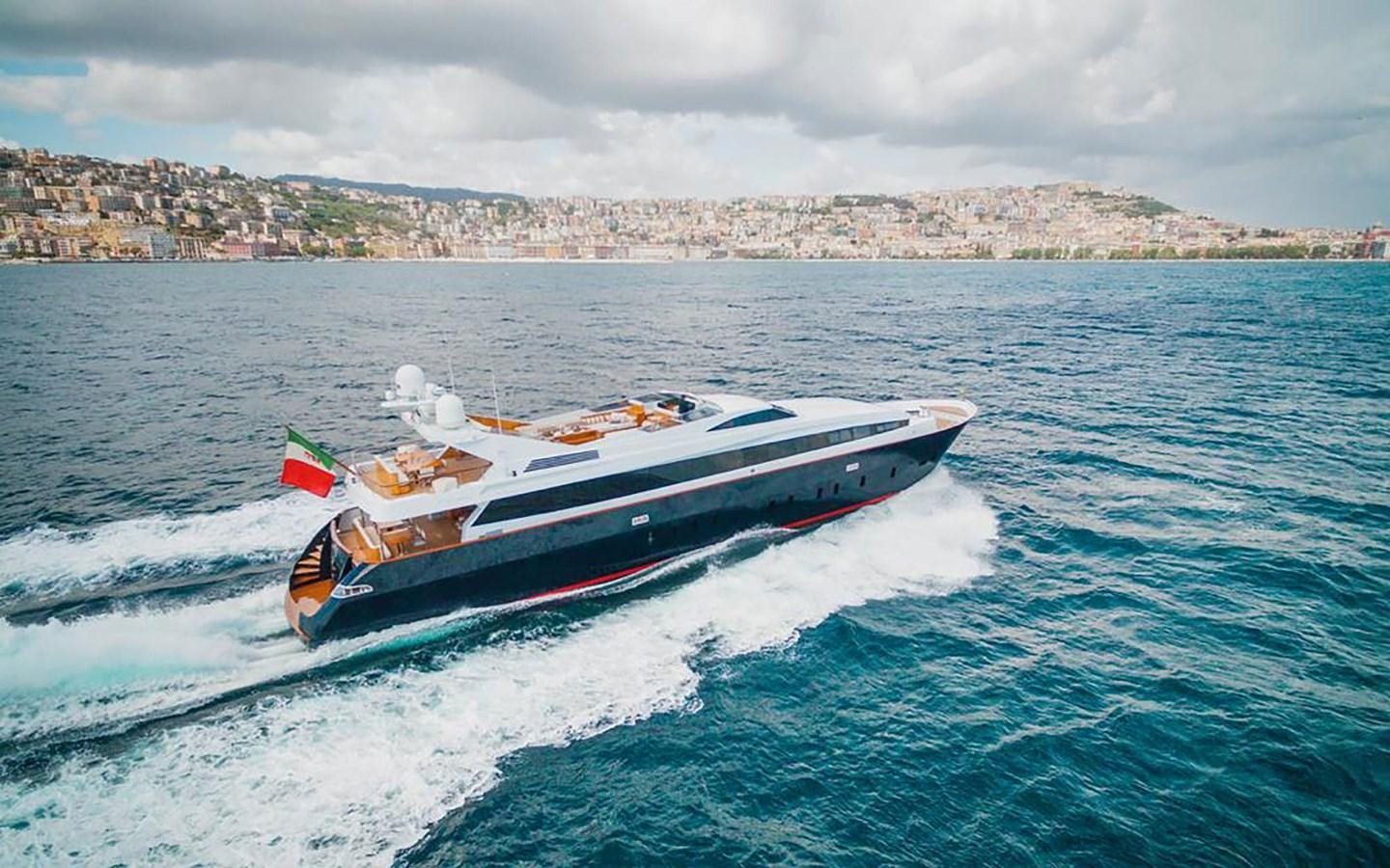 a boat on the water aboard ANGRA TOO Yacht for Sale