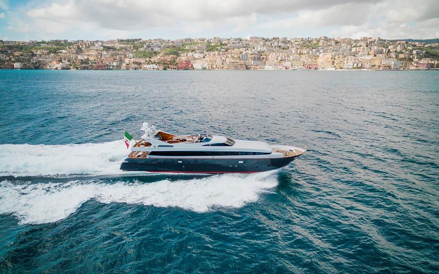 a boat on the water aboard ANGRA TOO Yacht for Sale