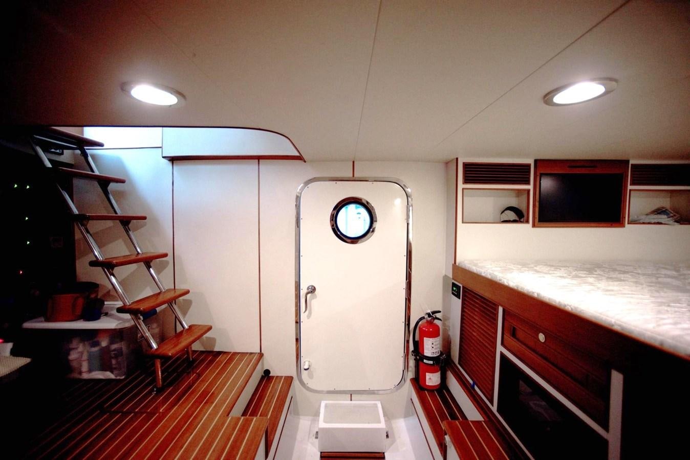 a room with a large white machine aboard BEN'S BARGE Yacht for Sale