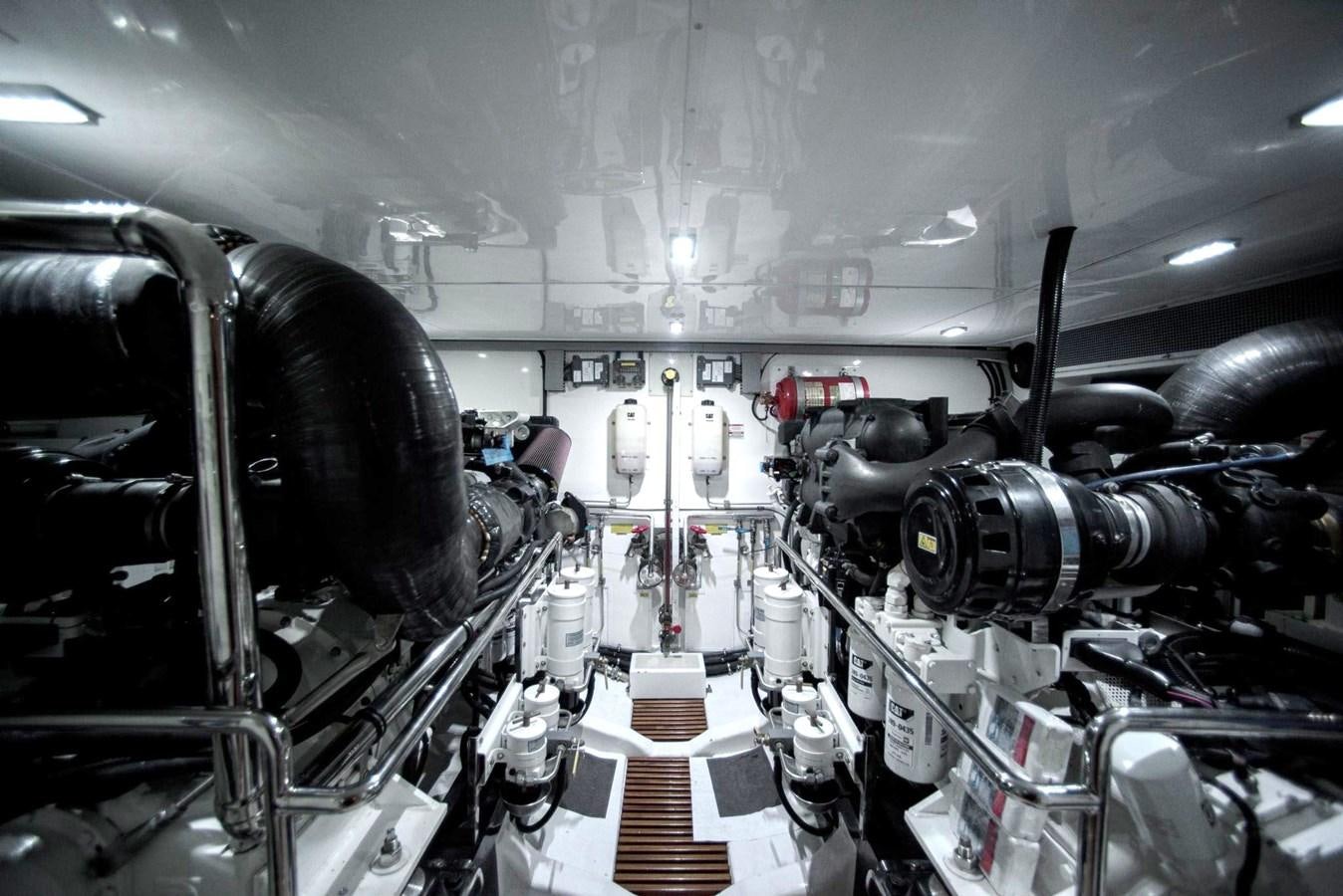 a close-up of a machine aboard BEN'S BARGE Yacht for Sale