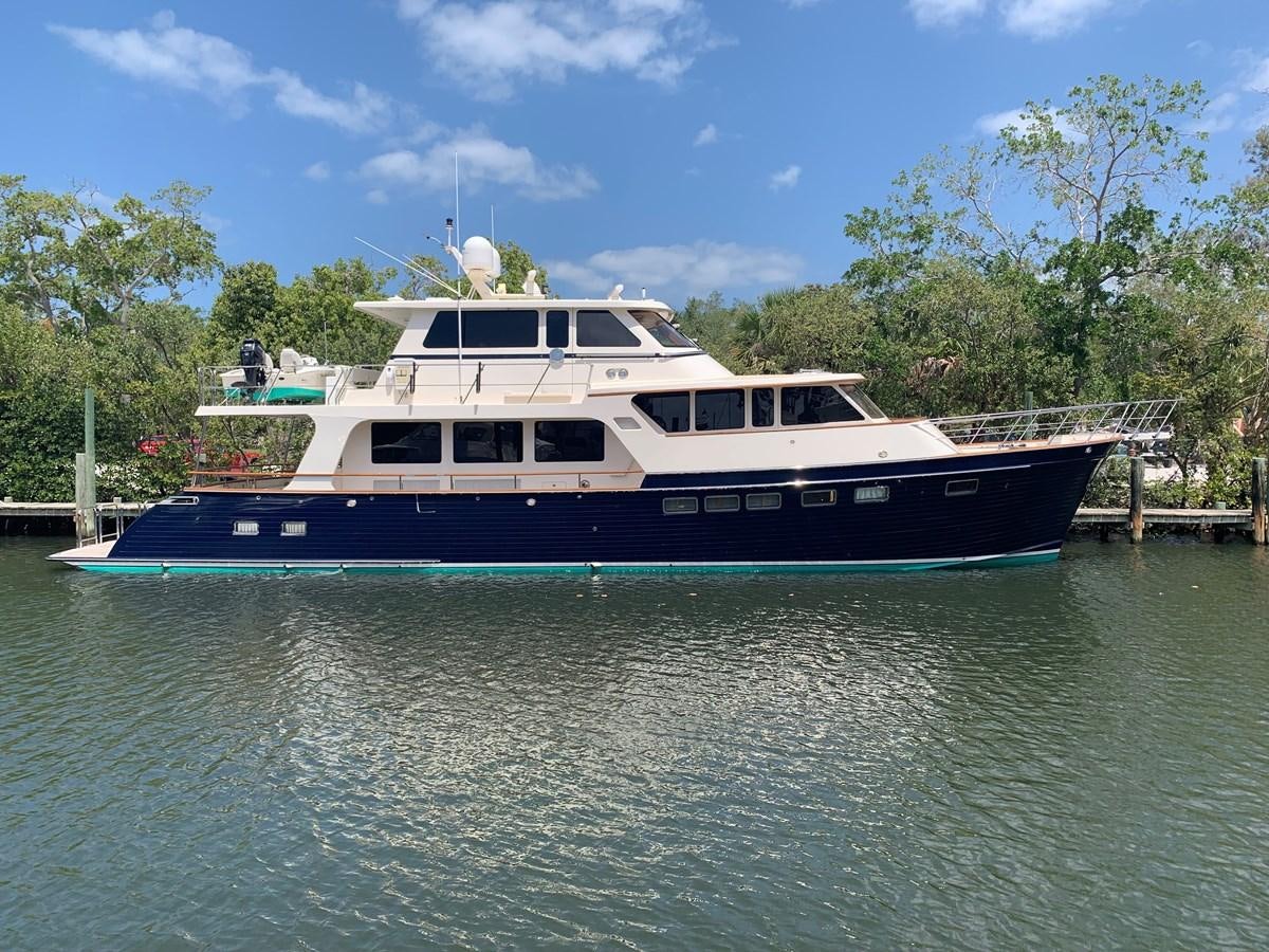 a boat on the water aboard BEN'S BARGE Yacht for Sale