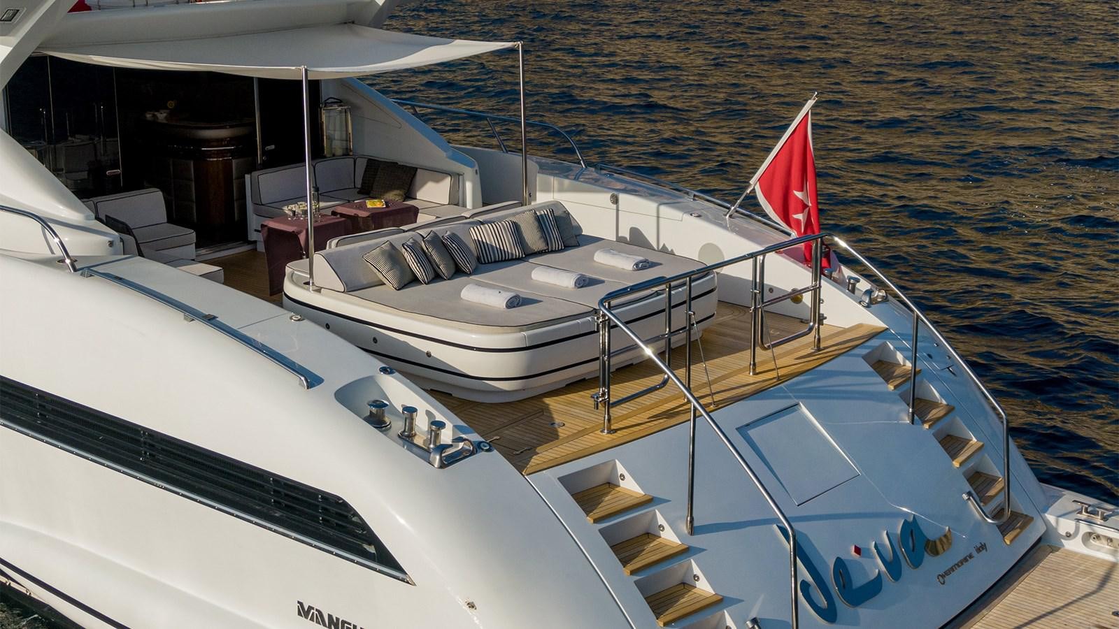 a boat on the water aboard DEVA I Yacht for Sale