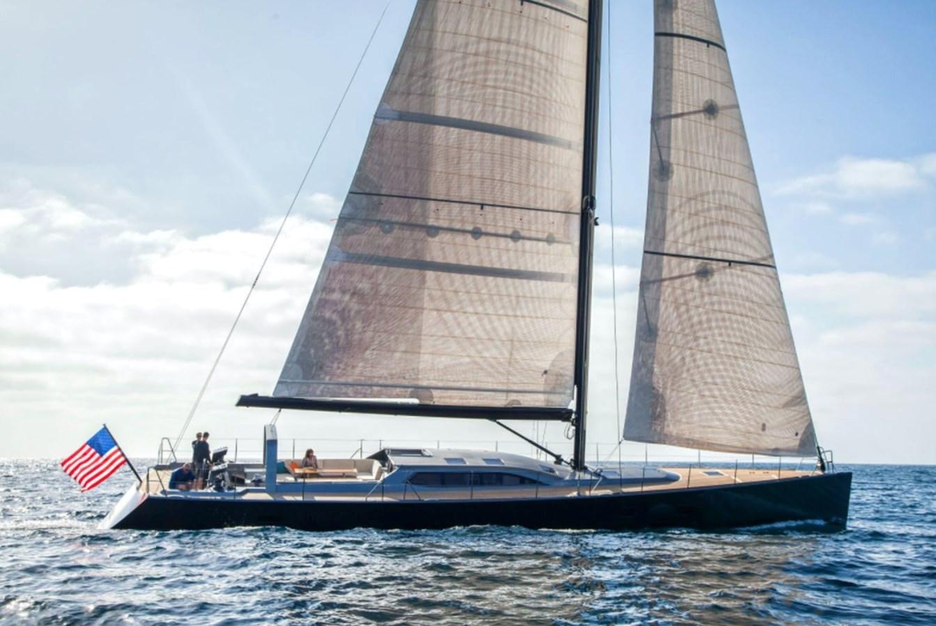 a sailboat on the water aboard AANDEEL Yacht for Sale