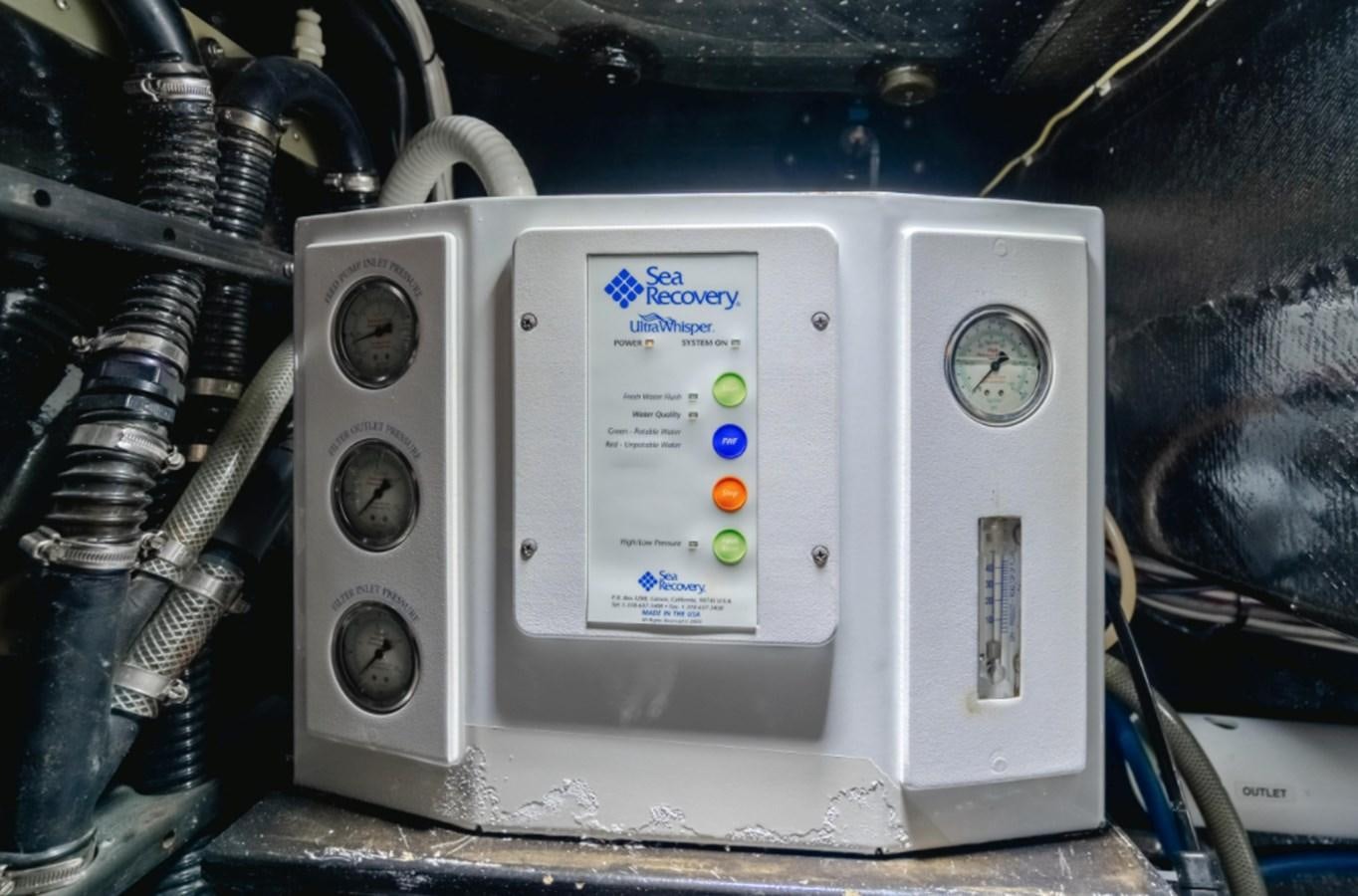 a machine with a screen aboard AANDEEL Yacht for Sale