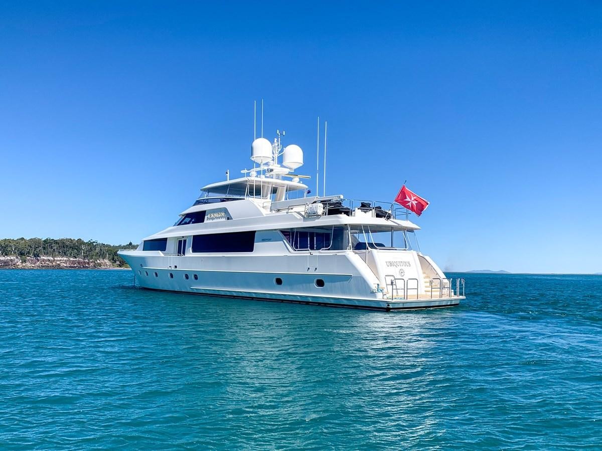 a boat on the water aboard SIMPLICITY Yacht for Sale
