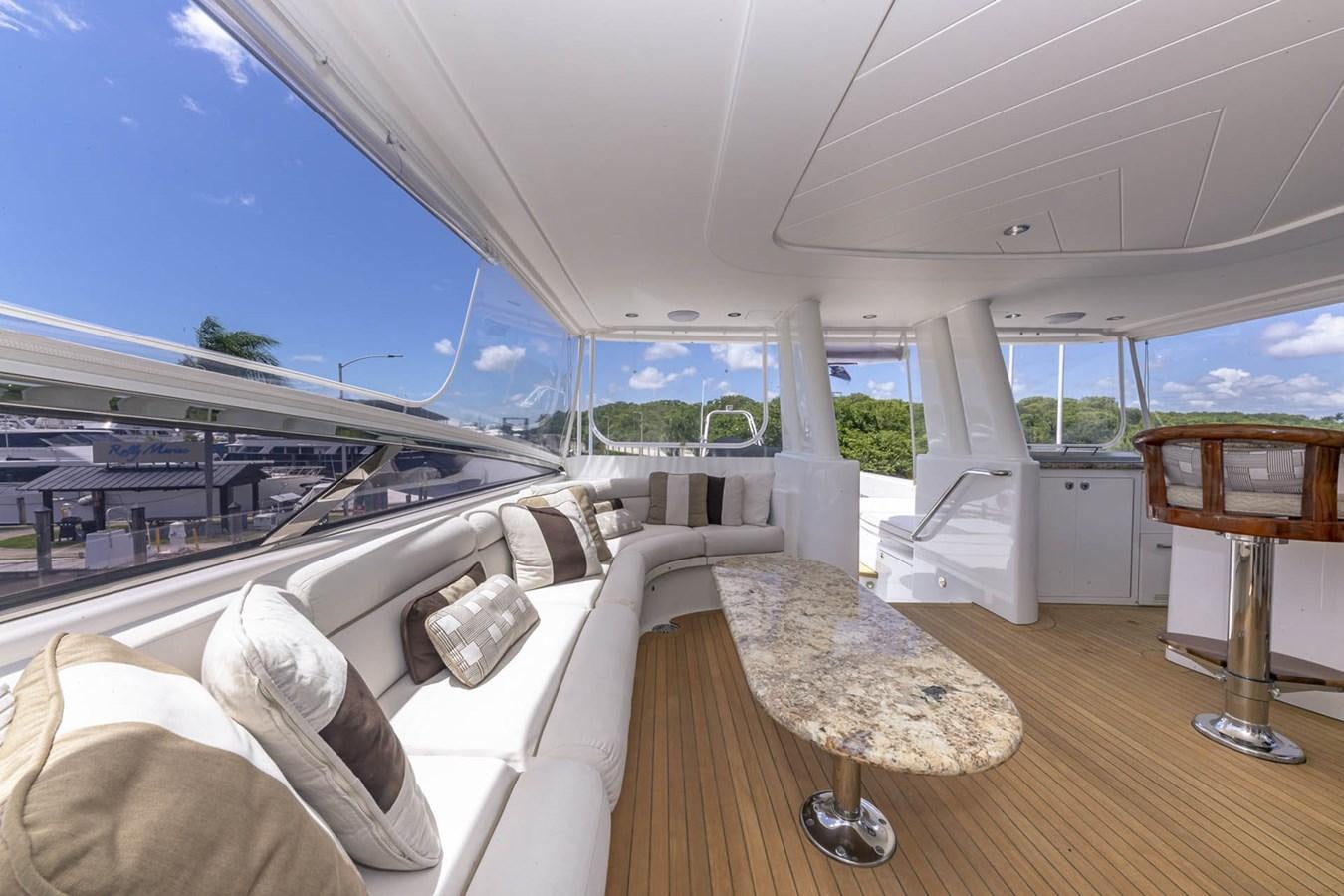 inside of a boat aboard SIMPLICITY Yacht for Sale