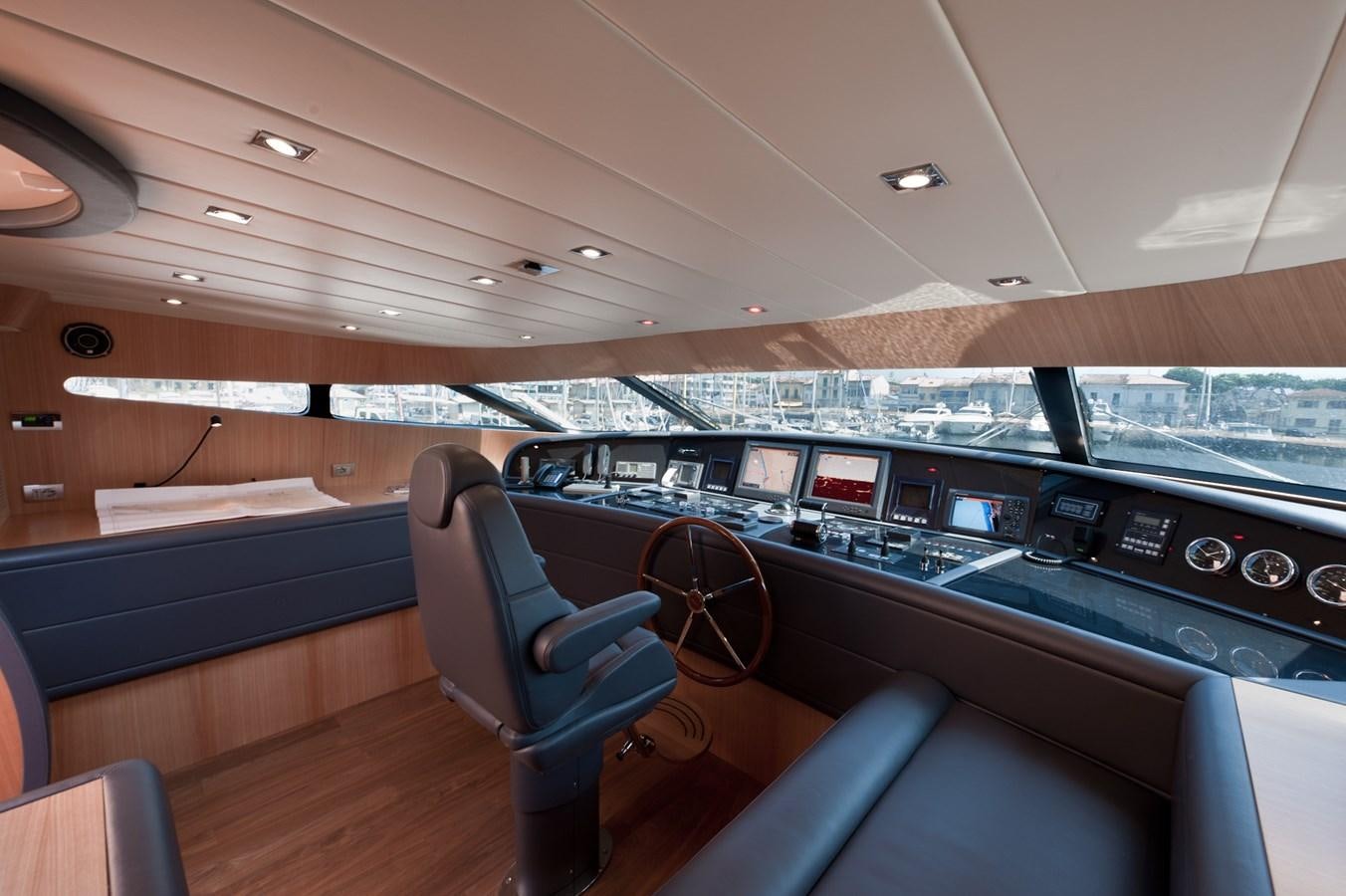 inside of a vehicle aboard CYNTHIA Yacht for Sale
