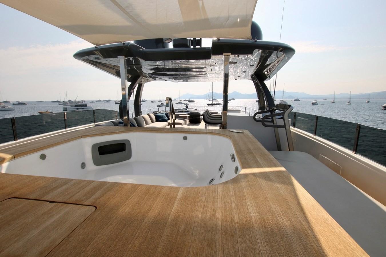 a boat on the water aboard WILLPOWER Yacht for Sale