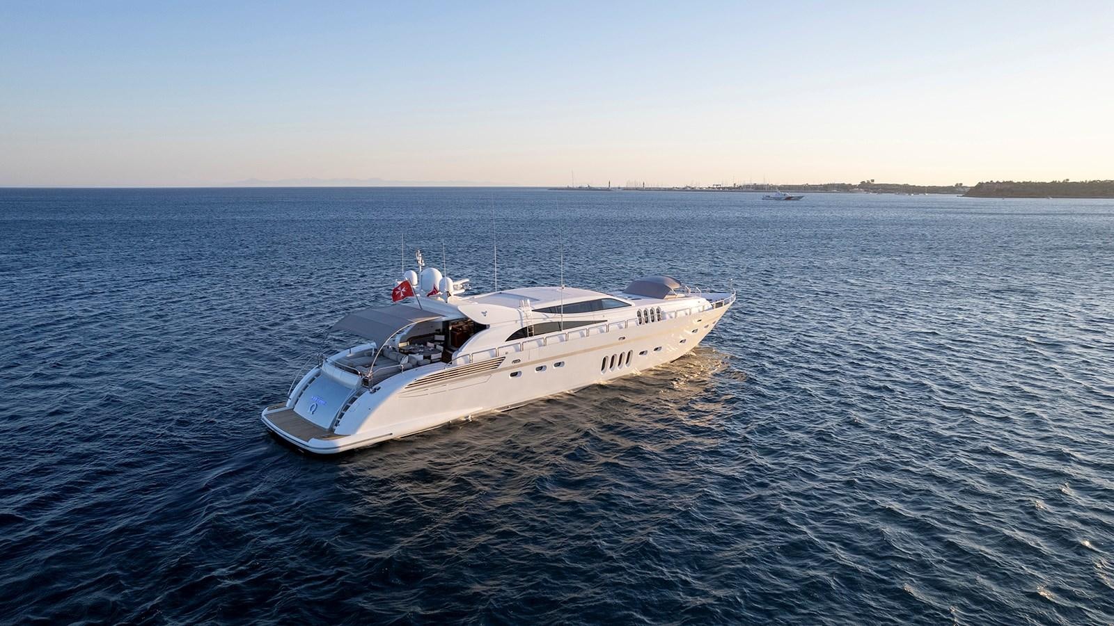 a boat in the water aboard KIDI ONE Yacht for Sale
