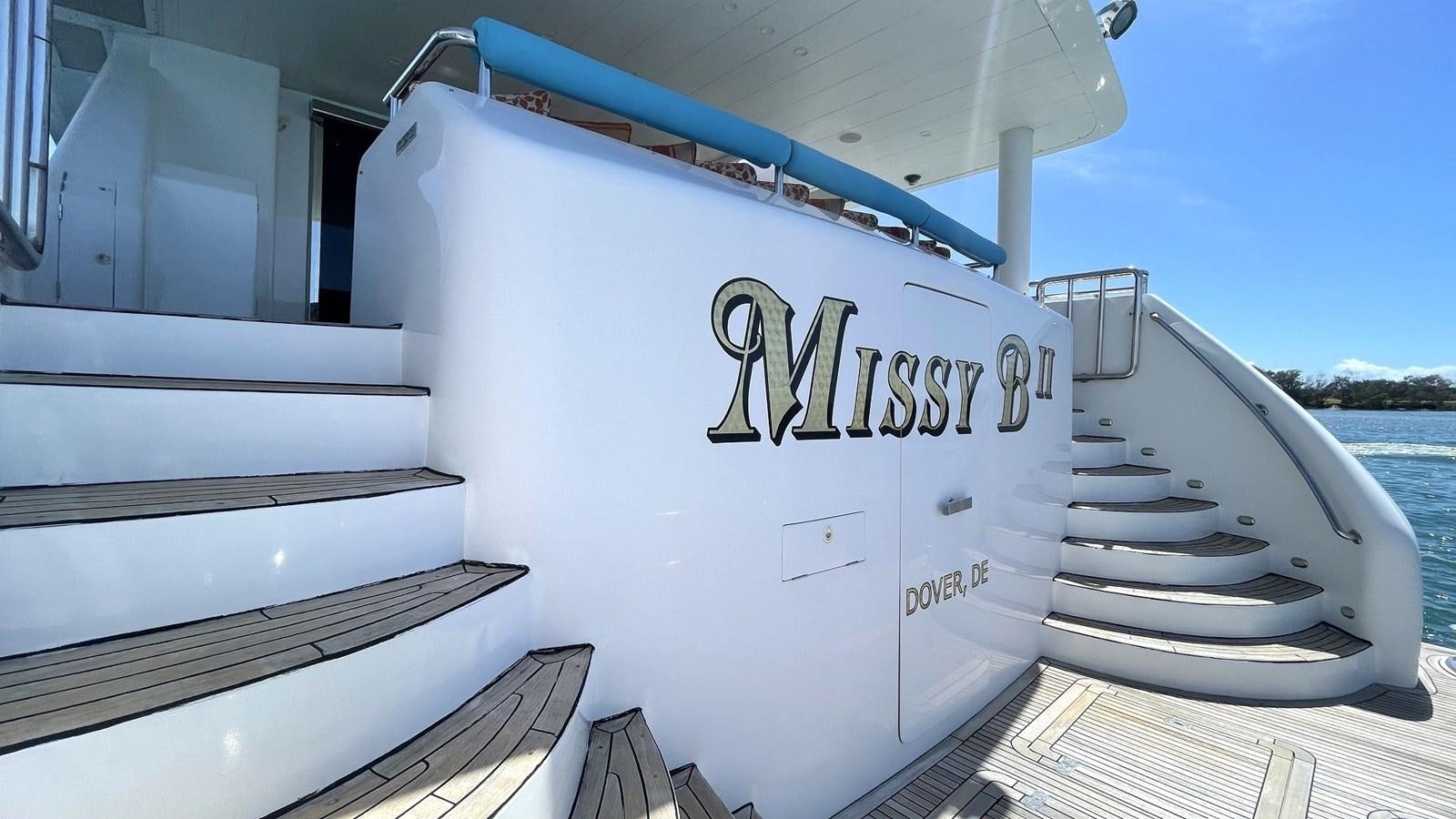 a boat on the water aboard MISSY B II Yacht for Sale