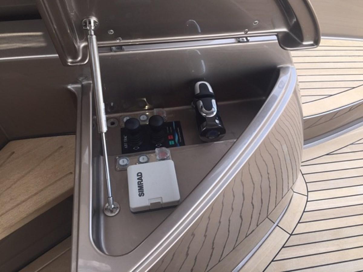 a machine on the counter aboard LMPG Yacht for Sale