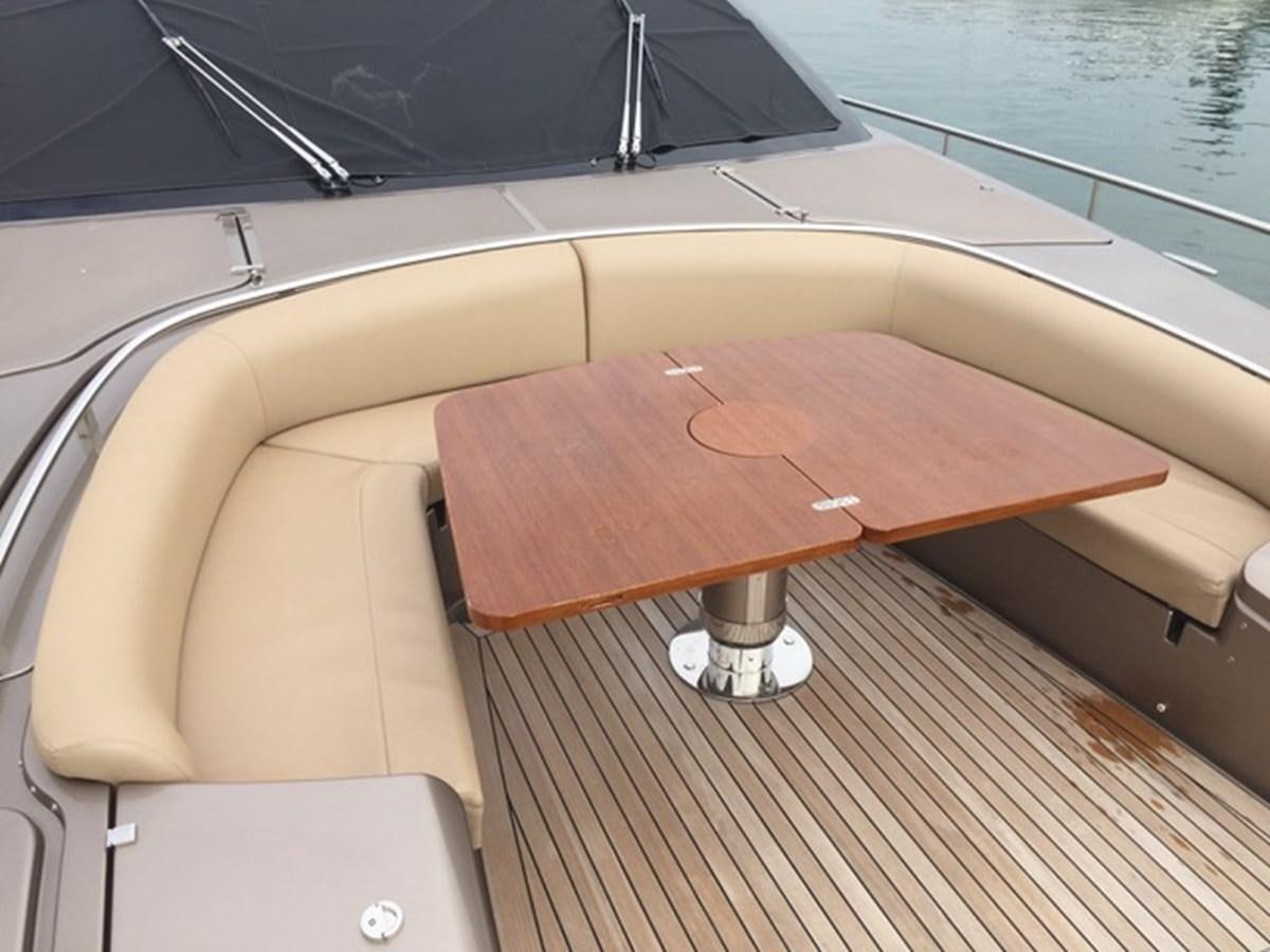 a boat with a wood frame aboard LMPG Yacht for Sale
