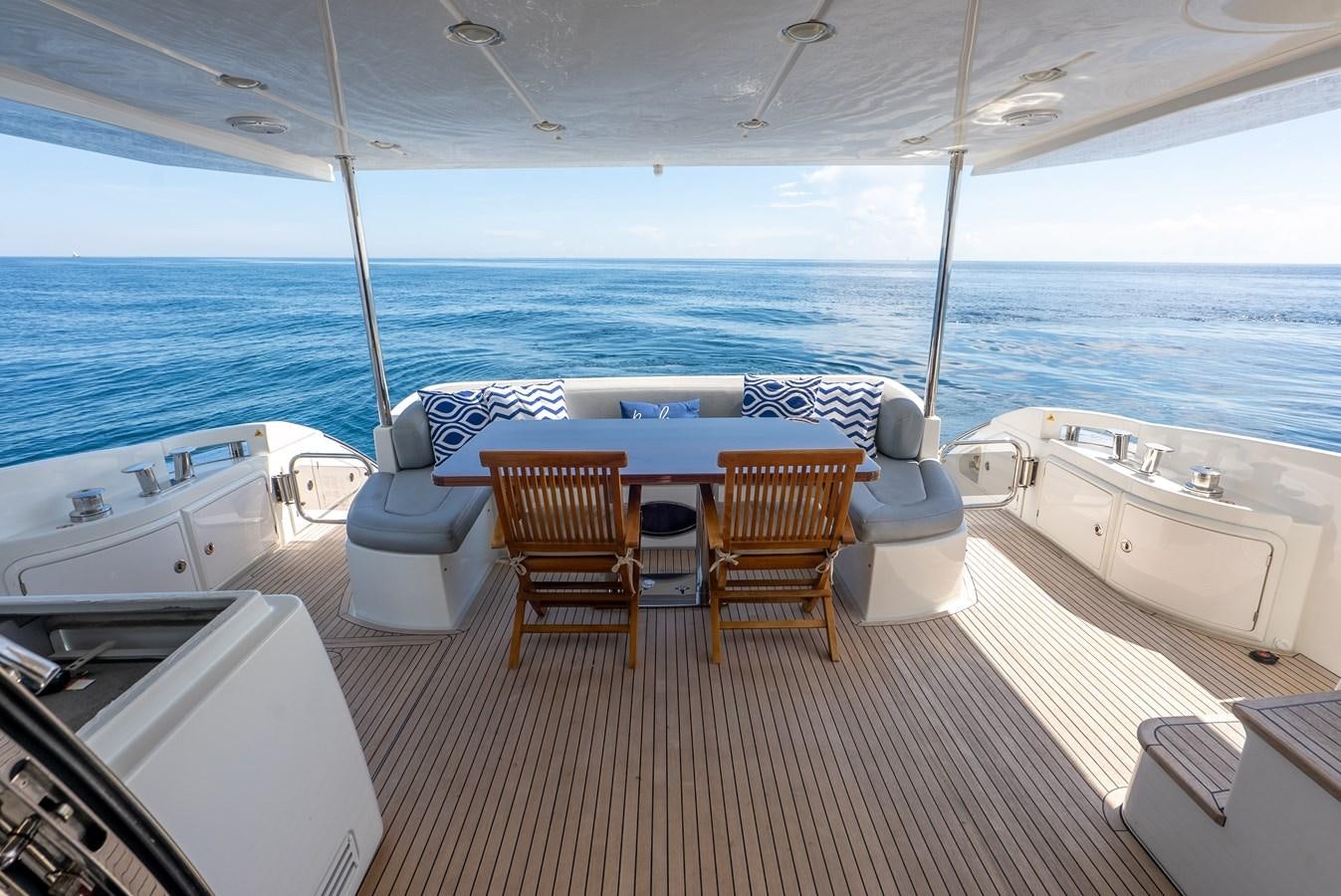 a boat on the water aboard DAYS LIKE THIS Yacht for Sale