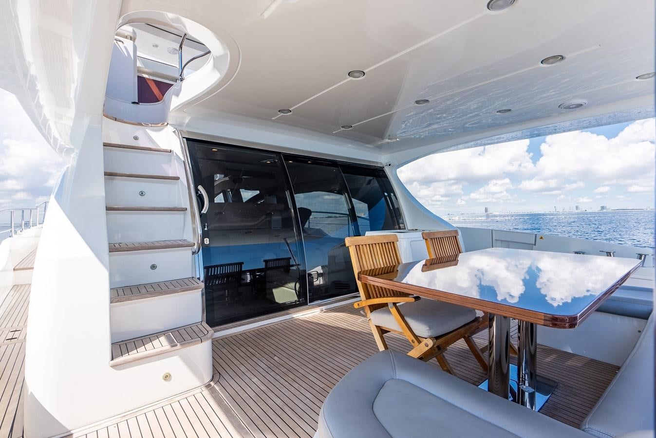 inside of a boat aboard DAYS LIKE THIS Yacht for Sale