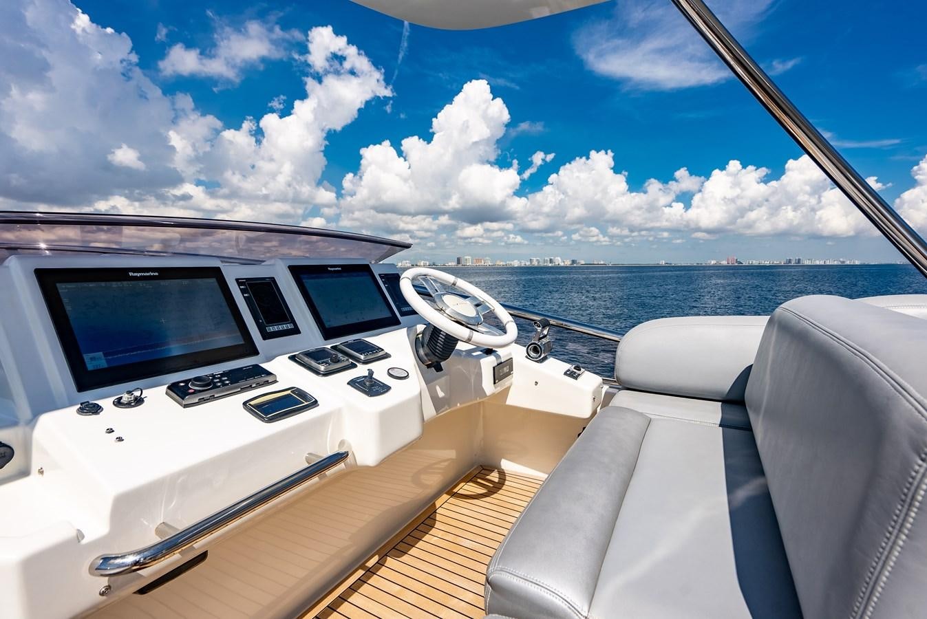 the inside of a boat aboard DAYS LIKE THIS Yacht for Sale