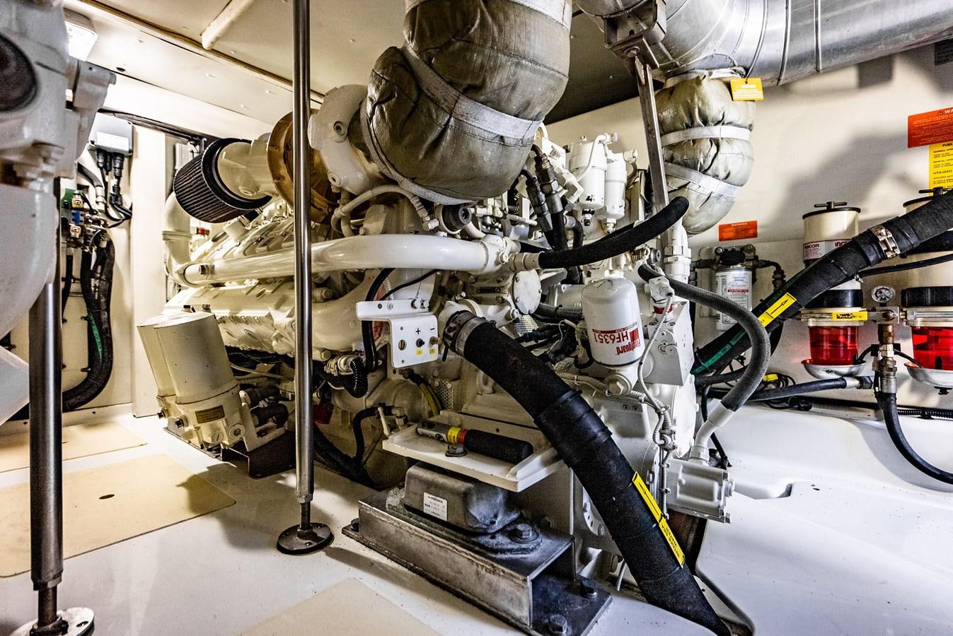 a machine with a large pipe aboard DAYS LIKE THIS Yacht for Sale