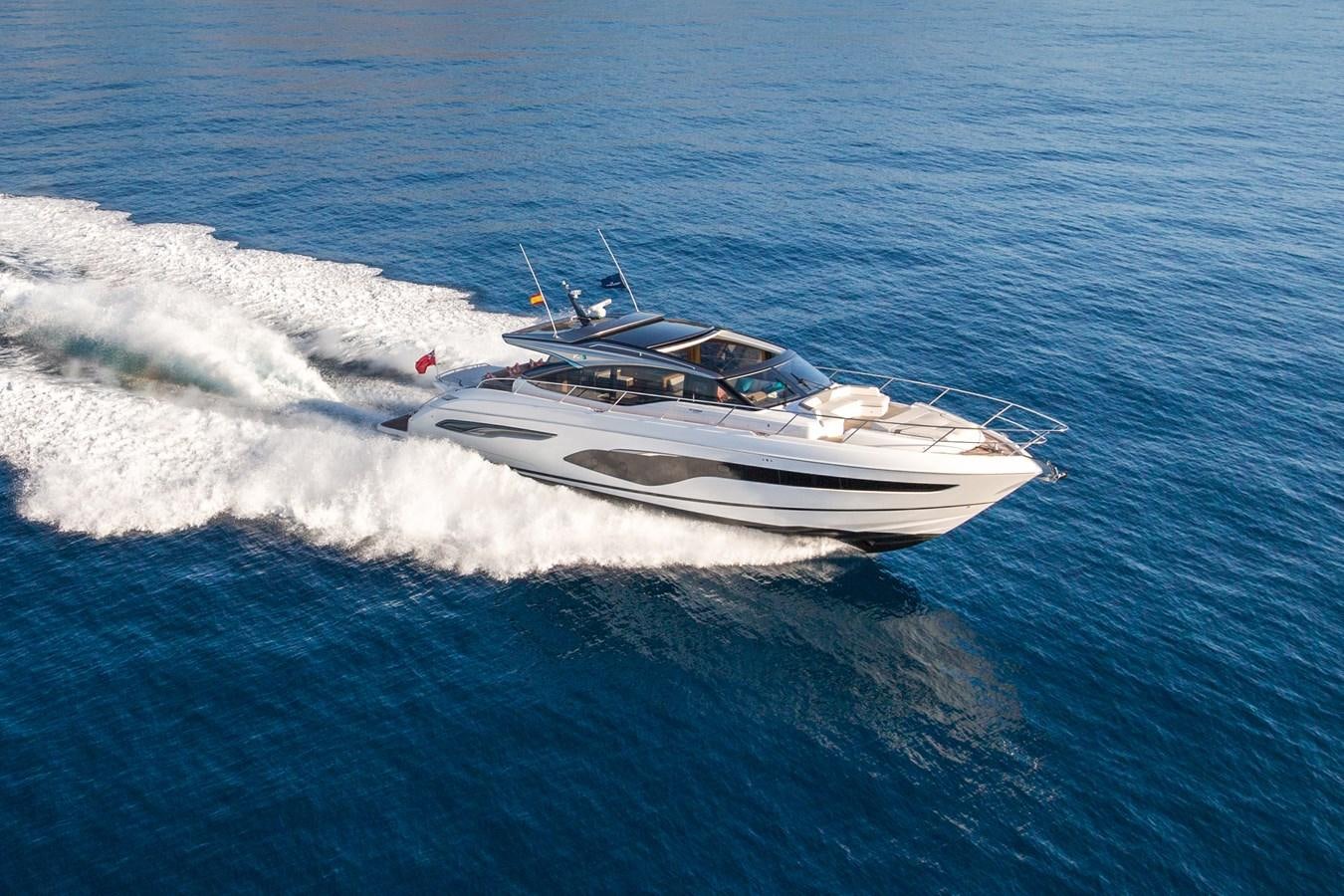 a boat on the water aboard V65 PRINCESS Yacht for Sale