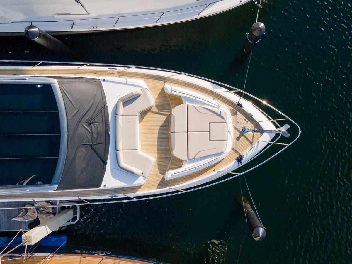 a helicopter with a round window aboard V65 PRINCESS Yacht for Sale