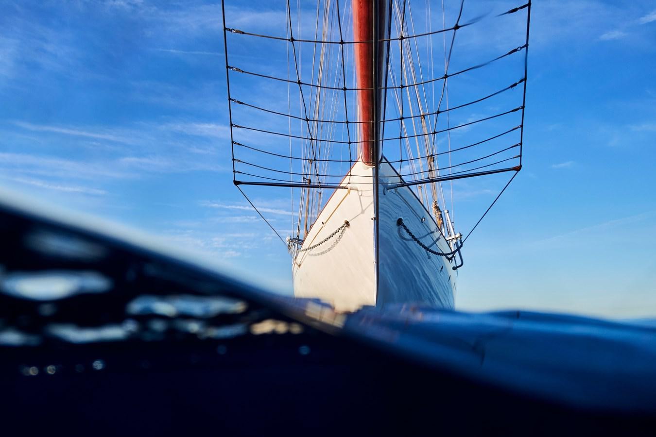 a sailboat in the water aboard ELENA OF LONDON Yacht for Sale