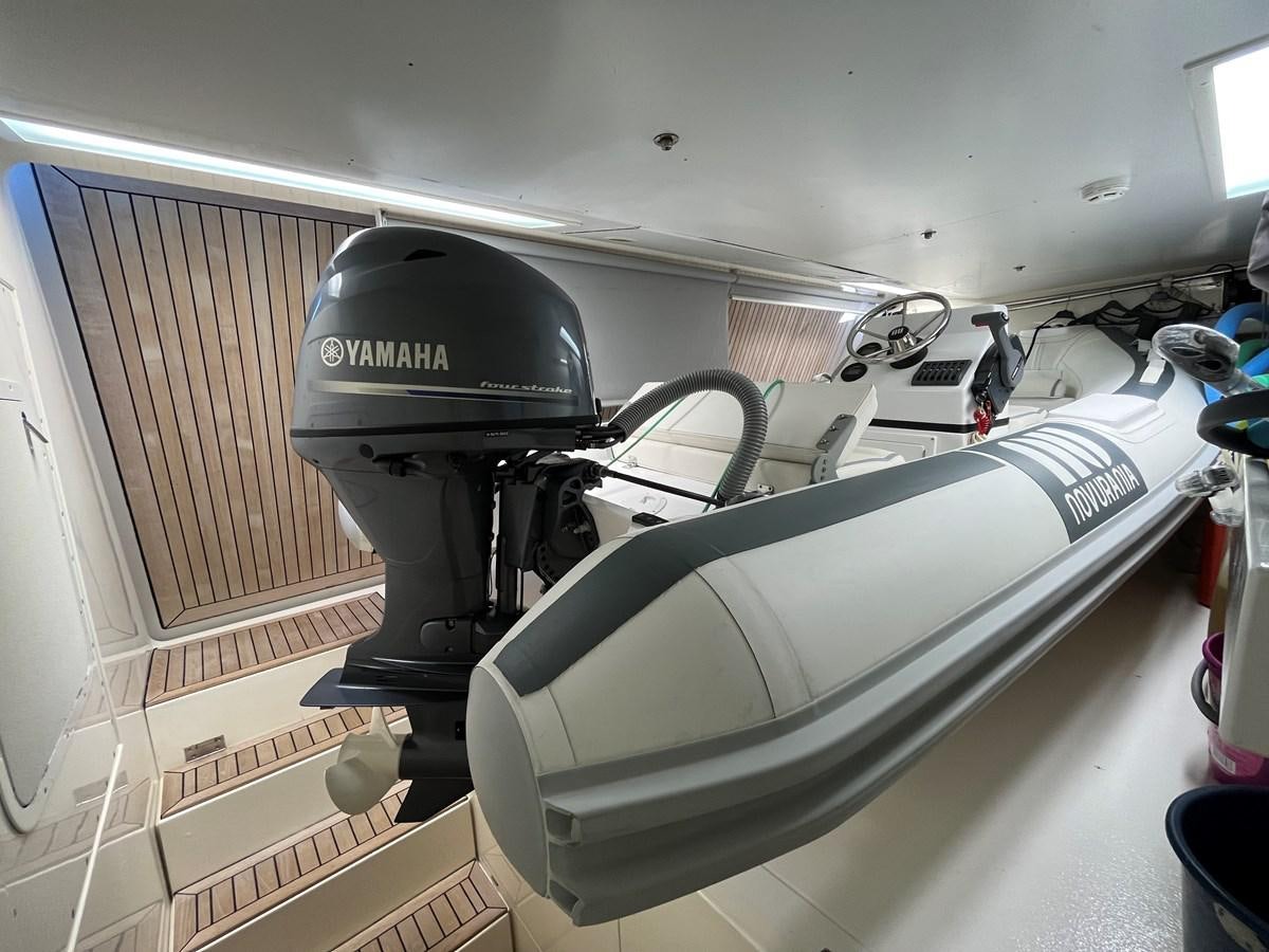 a machine on the counter aboard SELF Yacht for Sale