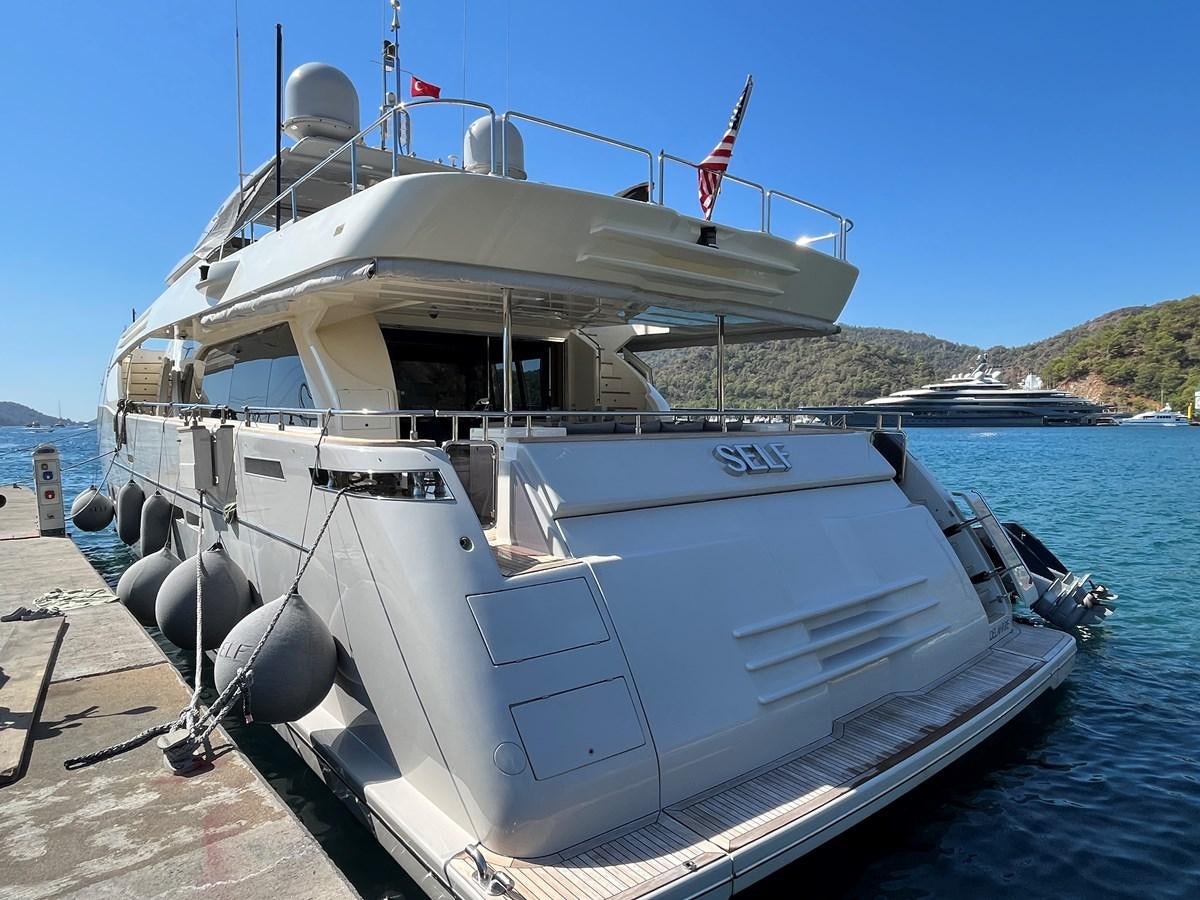 a boat on the water aboard SELF Yacht for Sale
