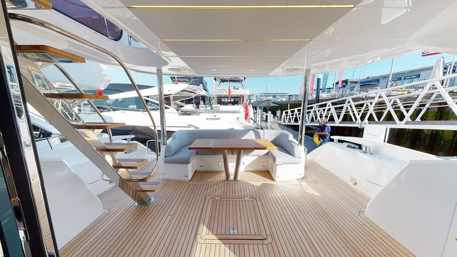 inside of a building aboard RANI Yacht for Sale