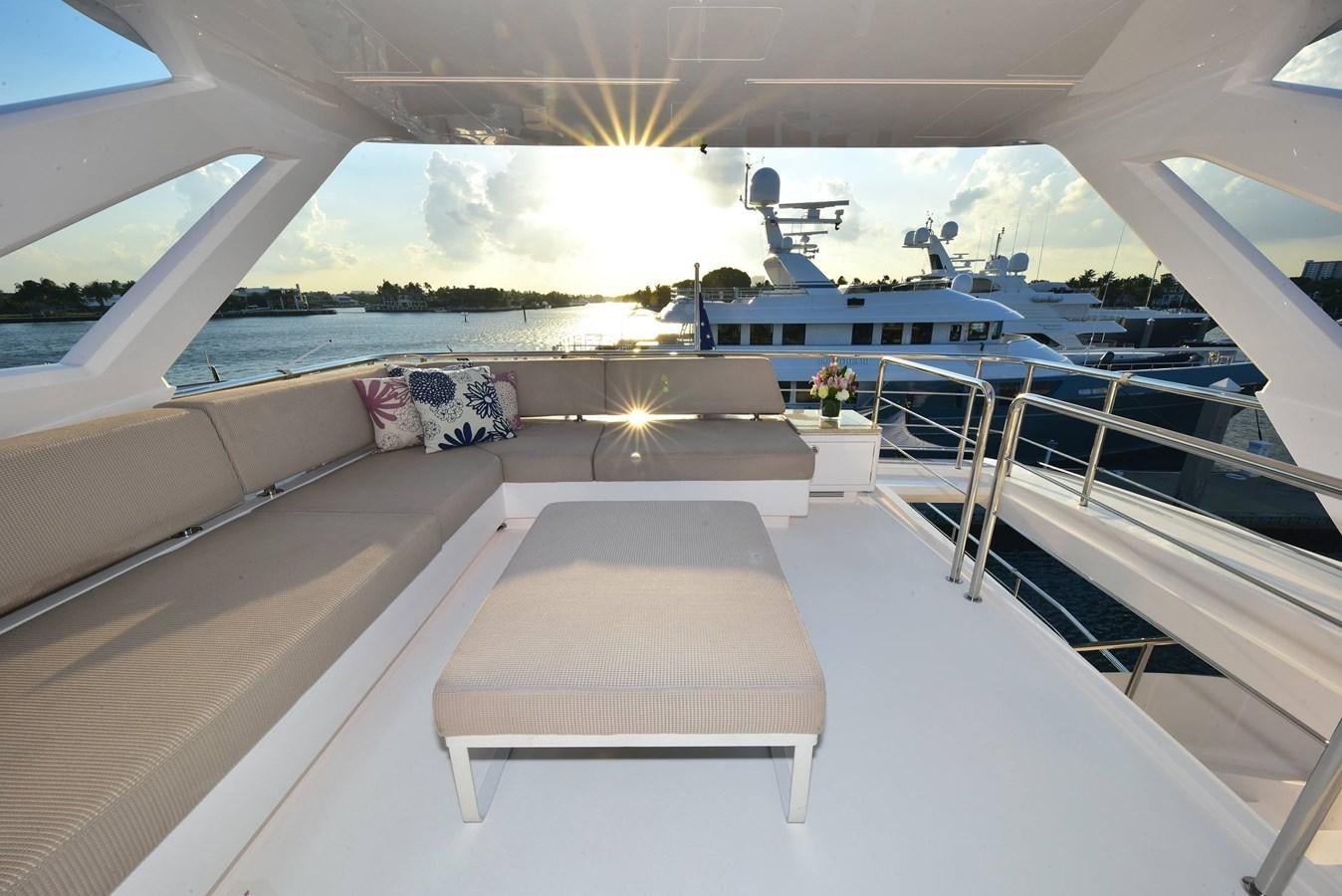 a boat on the water aboard FREEDOM Yacht for Sale