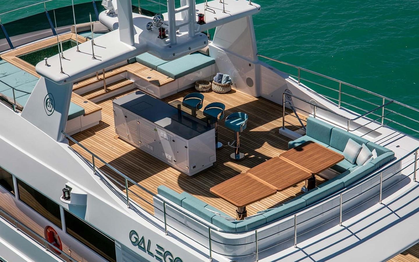 diagram, engineering drawing aboard ATLAS Yacht for Sale
