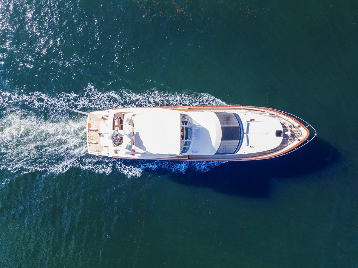 a boat in the water aboard KARTESSA III Yacht for Sale