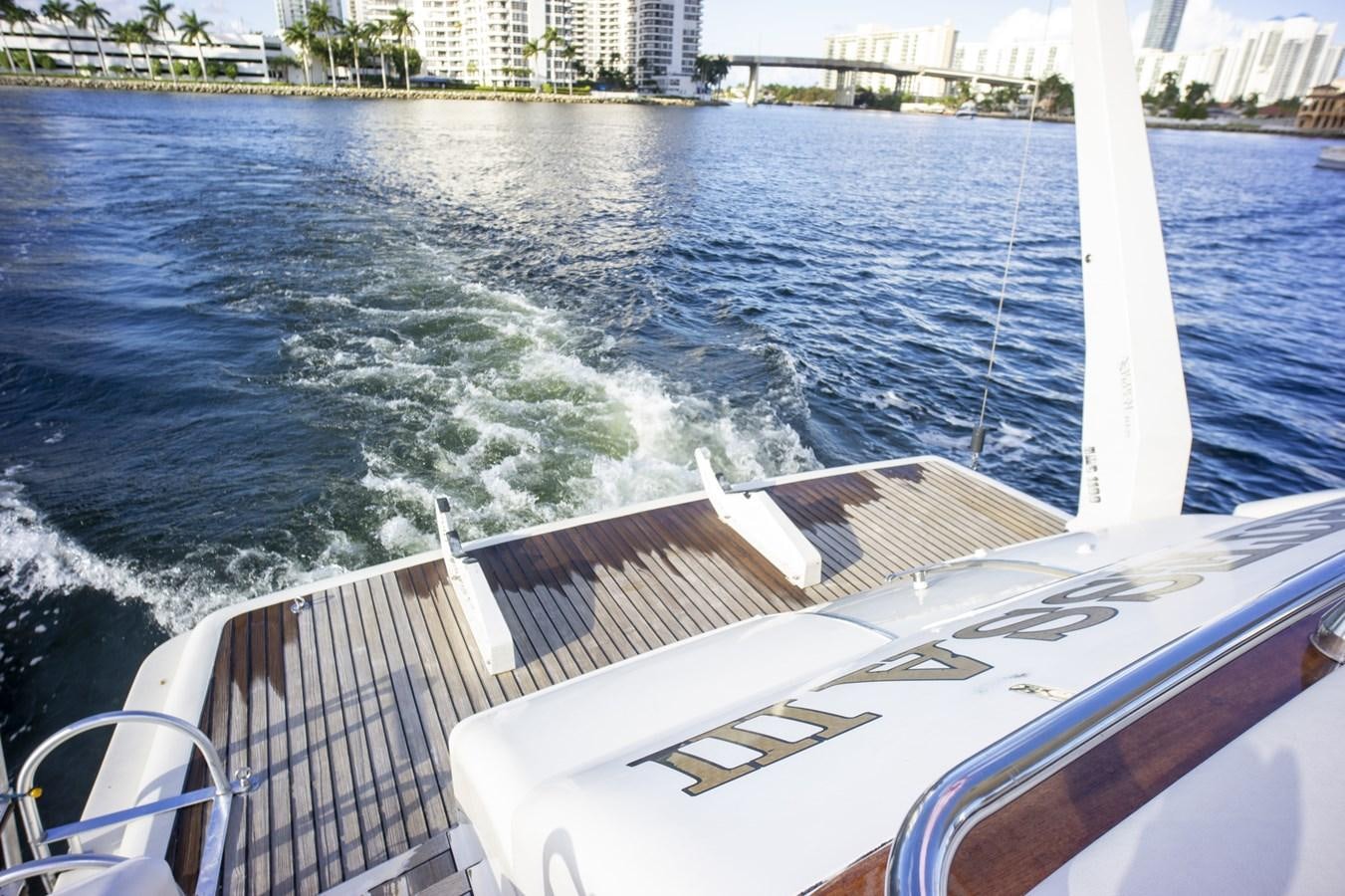 a boat on the water aboard KARTESSA III Yacht for Sale