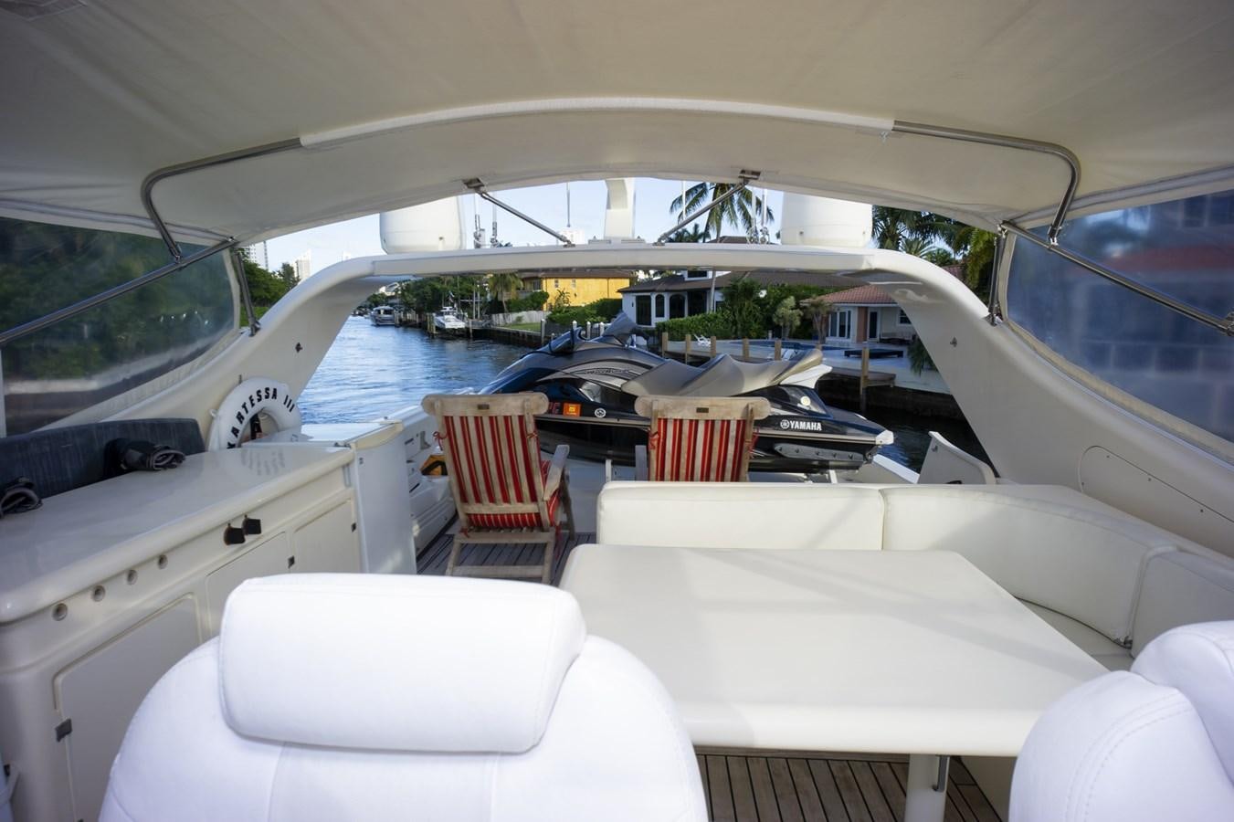inside of a boat aboard KARTESSA III Yacht for Sale