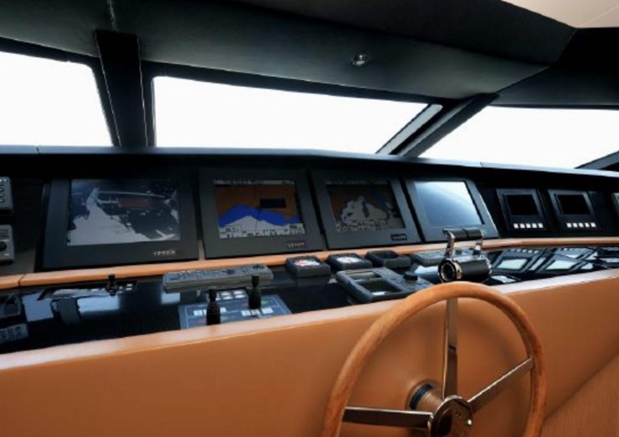 the inside of a plane aboard BERTONA III Yacht for Sale