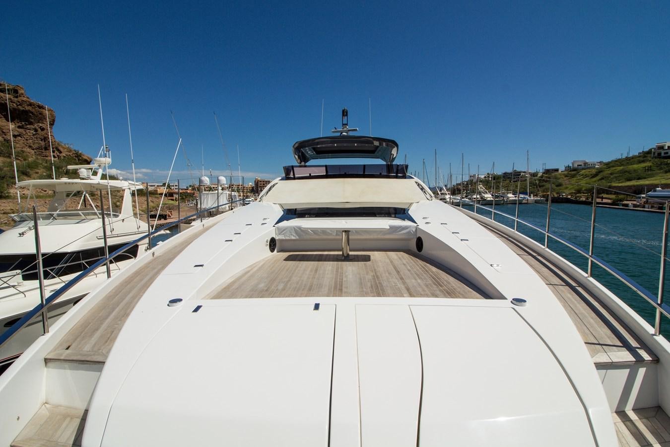 a boat on a dock aboard SEDA Yacht for Sale