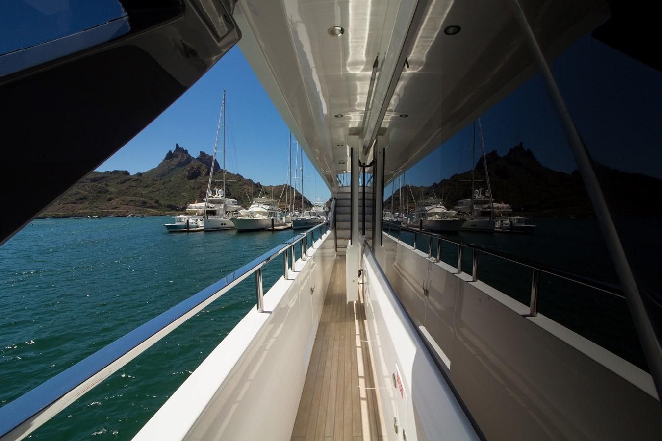 a dock with boats aboard SEDA Yacht for Sale