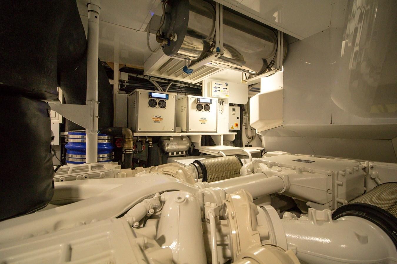 a close-up of a machine aboard SEDA Yacht for Sale