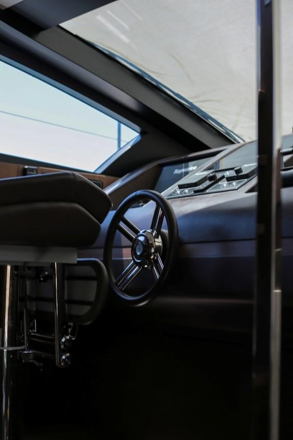 the interior of a car aboard SEDA Yacht for Sale