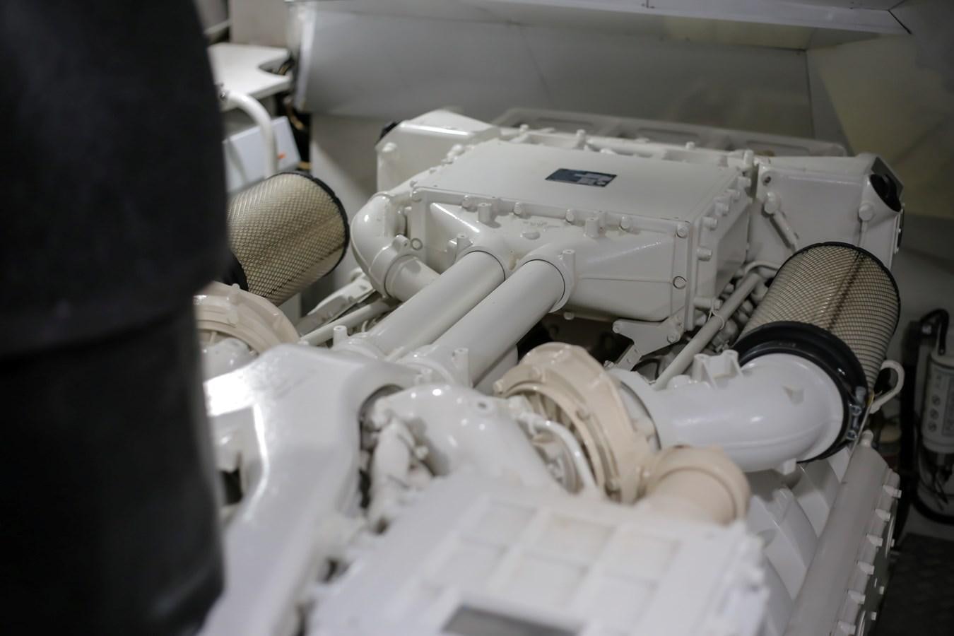 a person in a car aboard SEDA Yacht for Sale