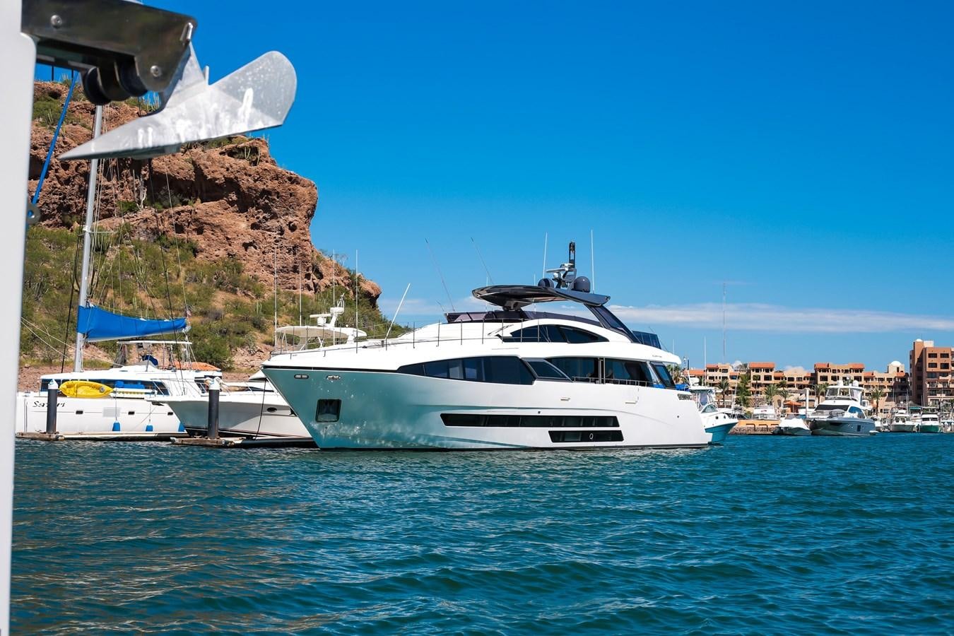 a boat in the water aboard SEDA Yacht for Sale