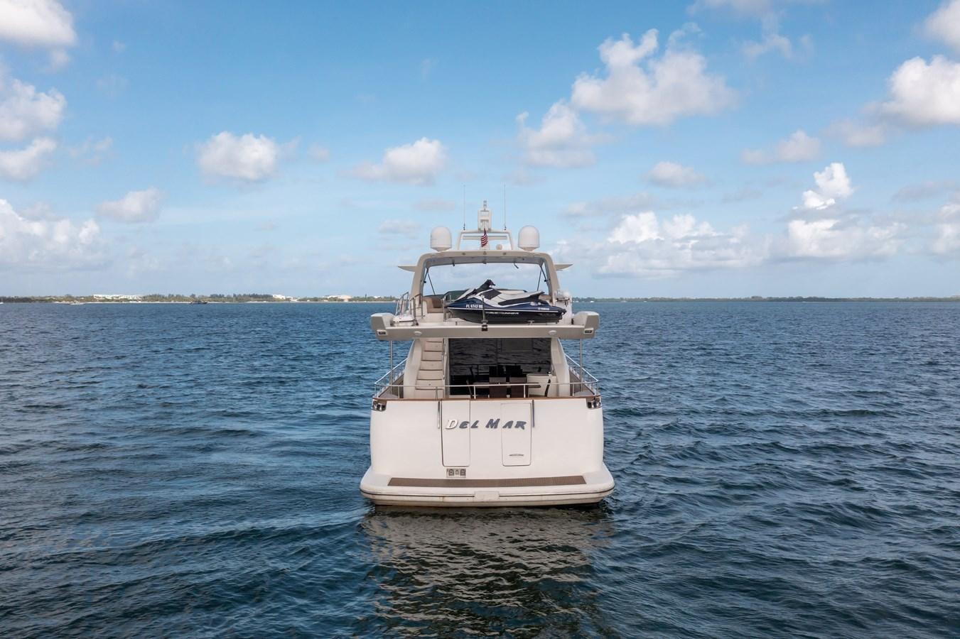 a boat in the water aboard AZIMUT 80 2003 Yacht for Sale