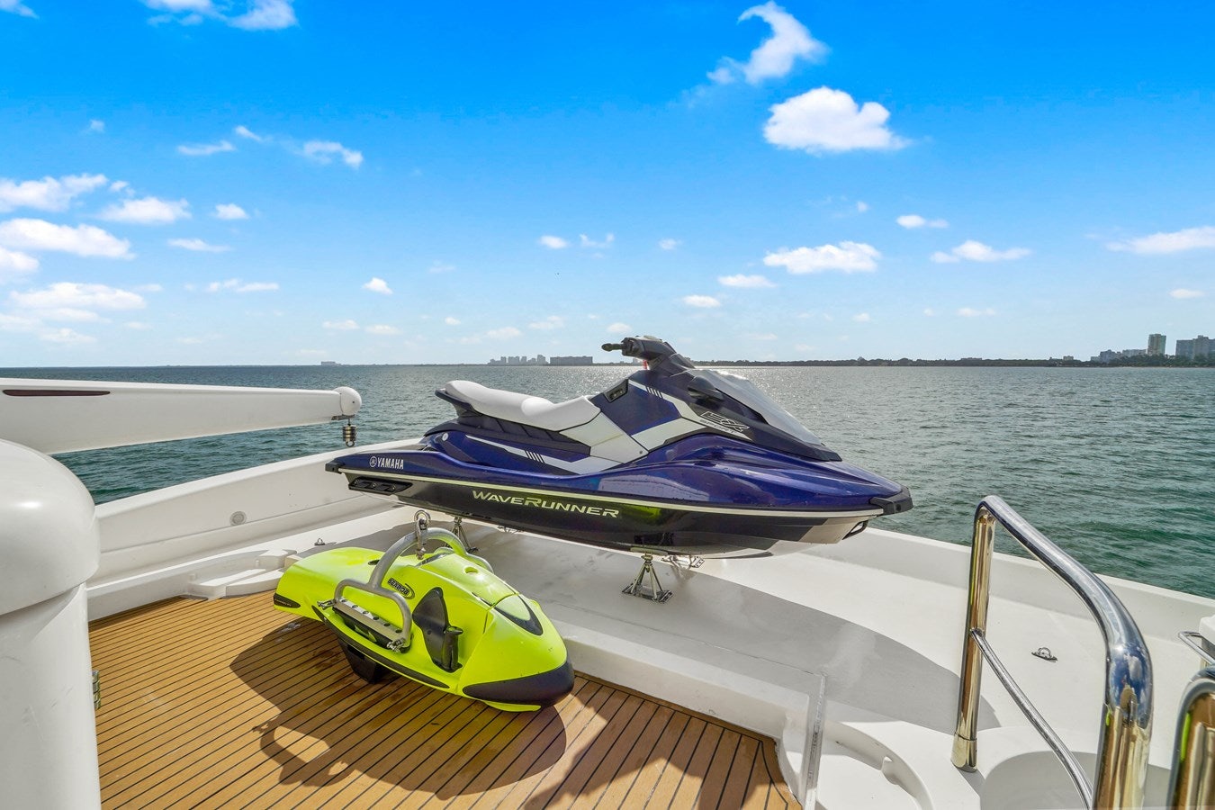 boats on a boat aboard AZIMUT 80 2003 Yacht for Sale