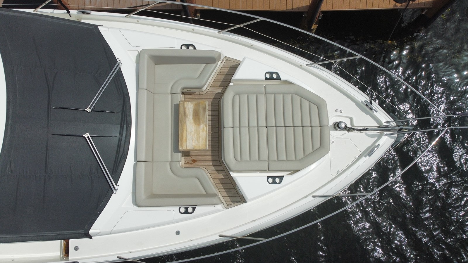 a space shuttle in space aboard 66 MANHATTAN Yacht for Sale