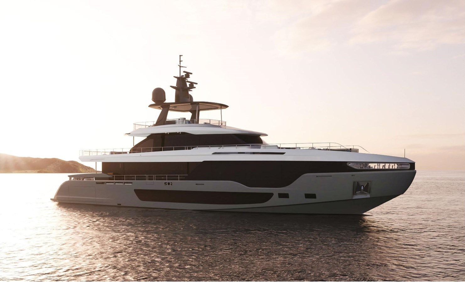 a white and black boat aboard COOL Yacht for Sale