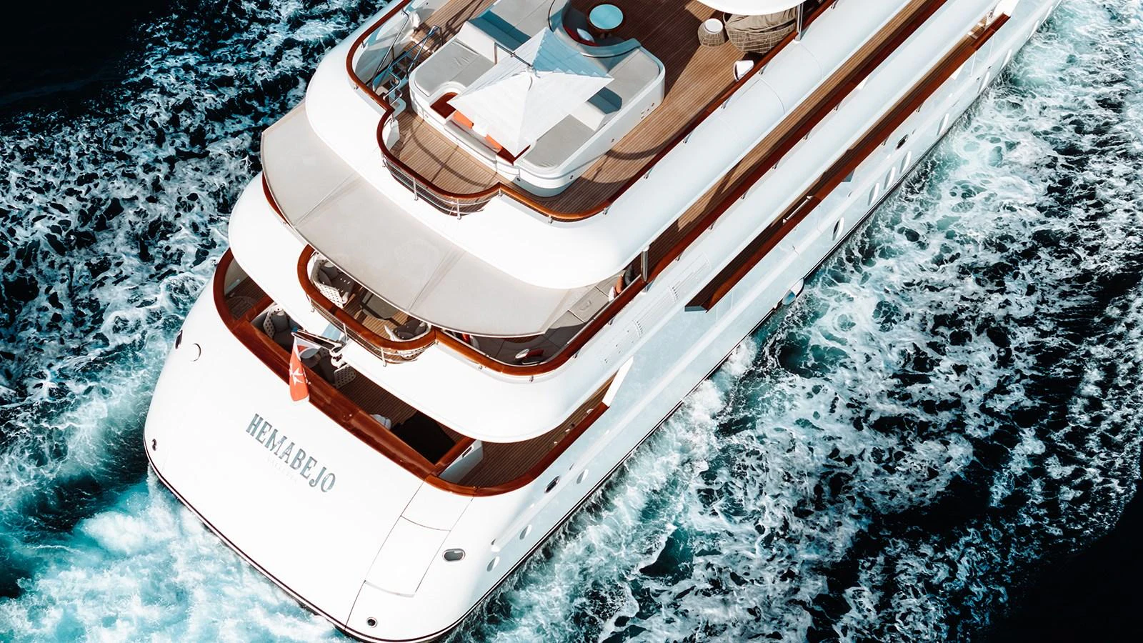 a boat on the water aboard INCAL Yacht for Sale