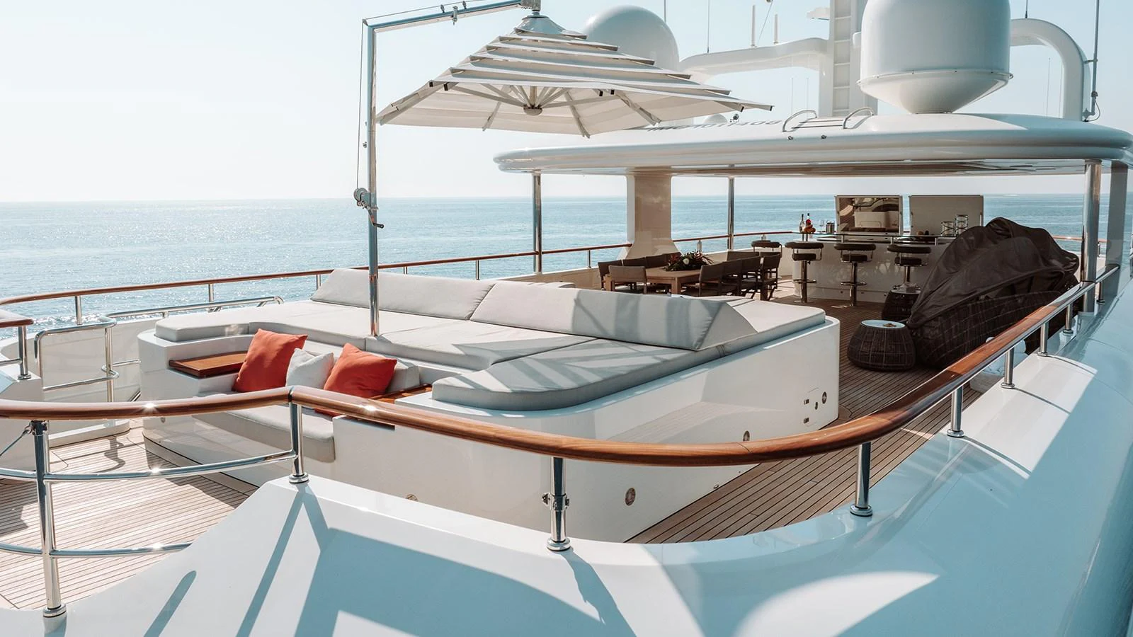 a boat on the water aboard INCAL Yacht for Sale