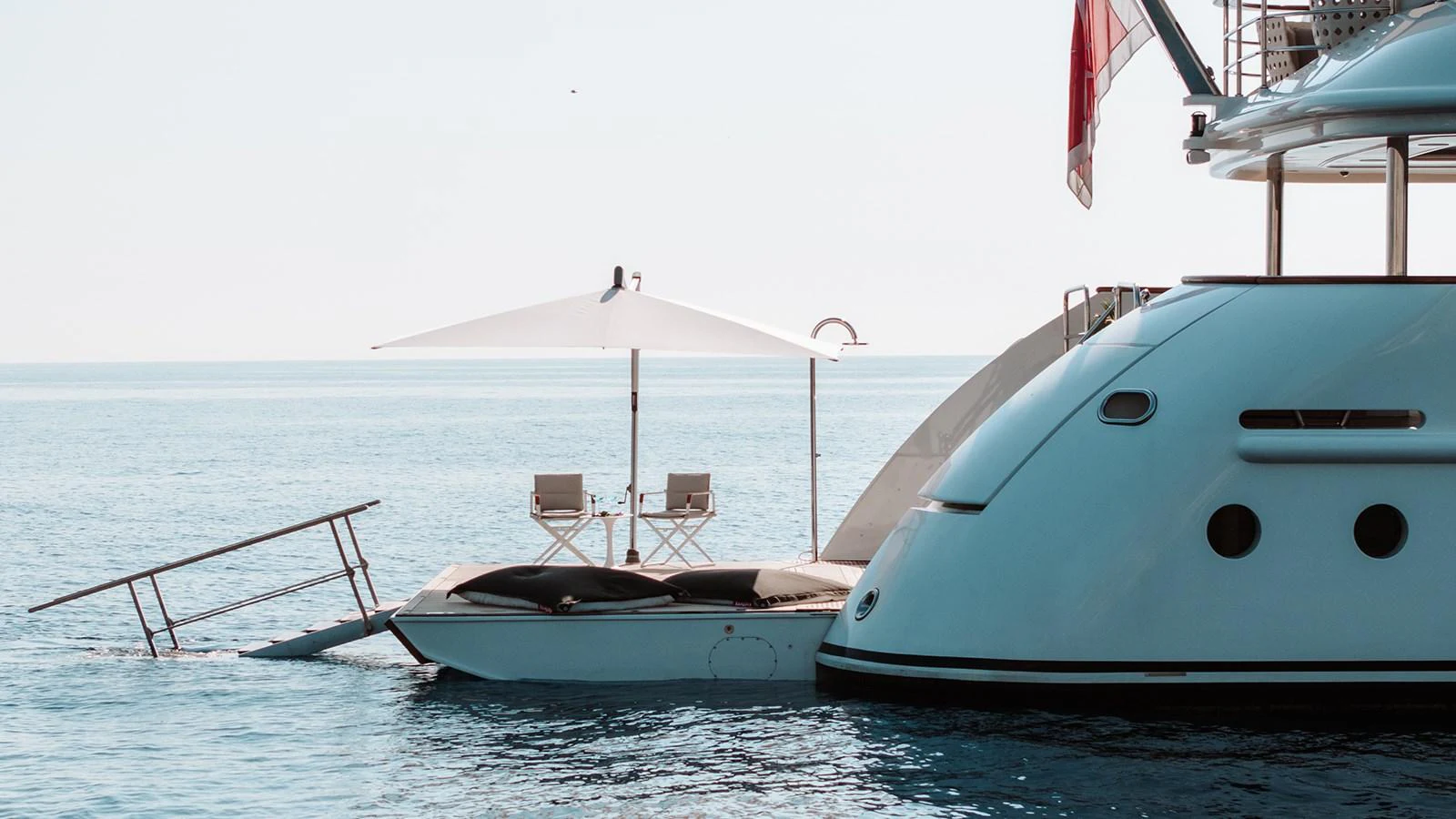 a boat in the water aboard INCAL Yacht for Sale