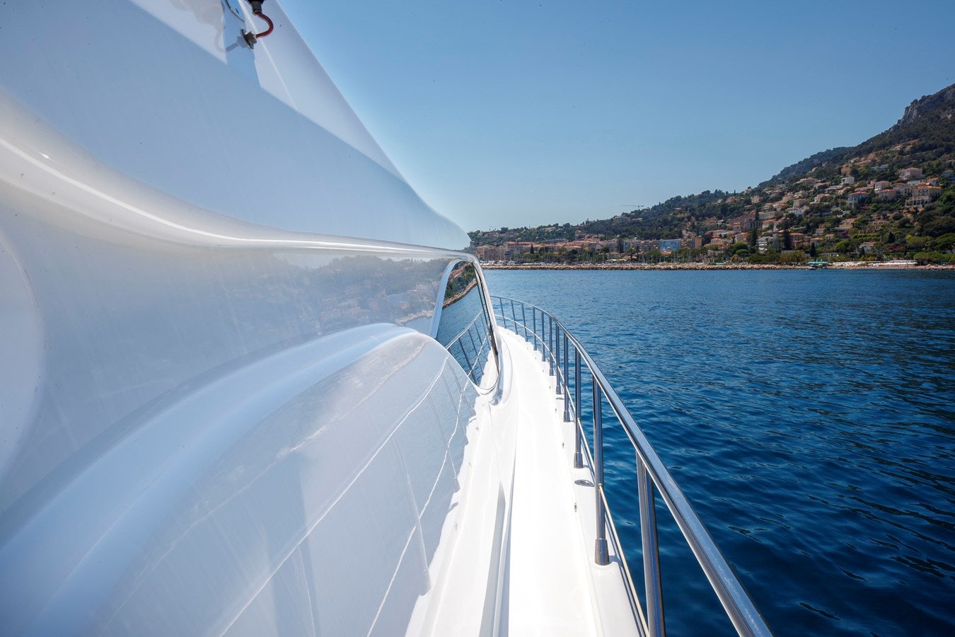 a boat on the water aboard ULTIMA BEACH Yacht for Sale