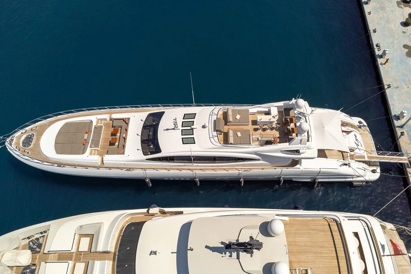 a ship on the water aboard ASYA Yacht for Sale