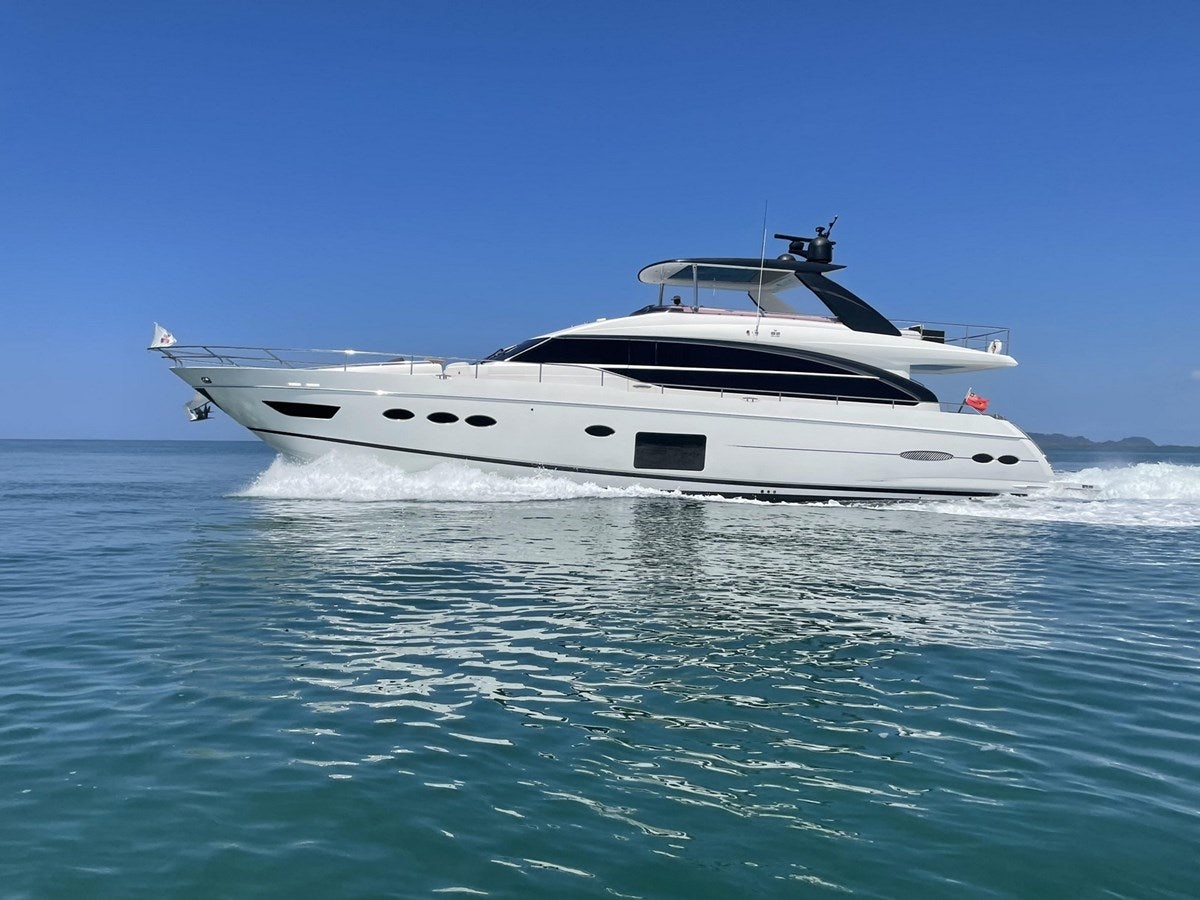 a white yacht in the water aboard SE1 Yacht for Sale