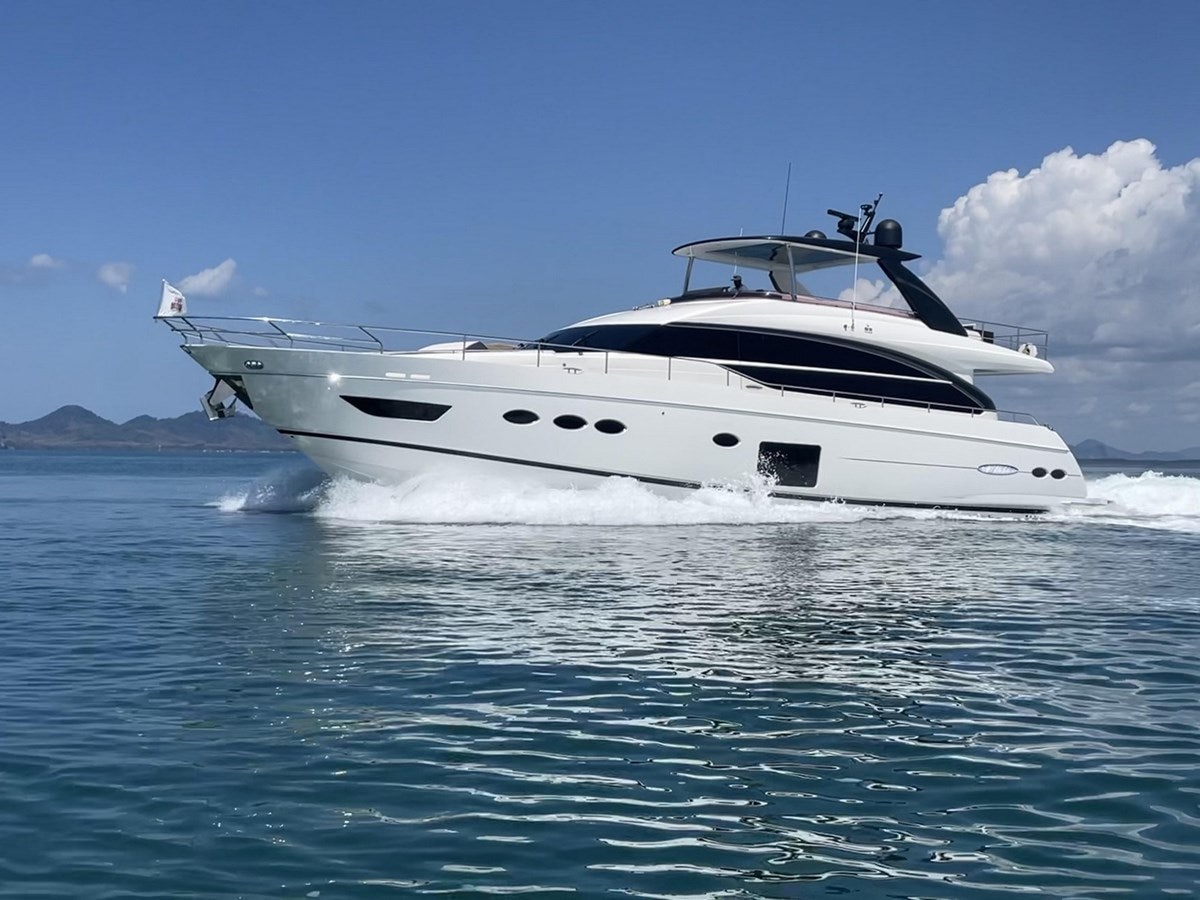 a white yacht in the water aboard SE1 Yacht for Sale